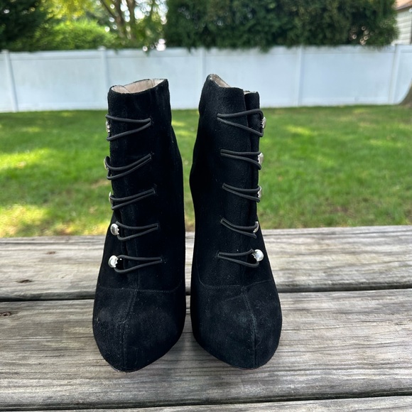 Black platform boots - Picture 3 of 3